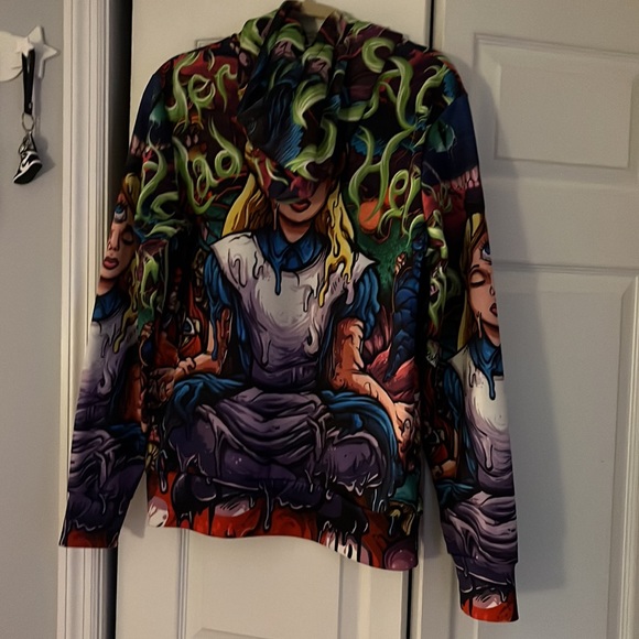 Alice in wonderland hoodie from Waz shop - Picture 2 of 3